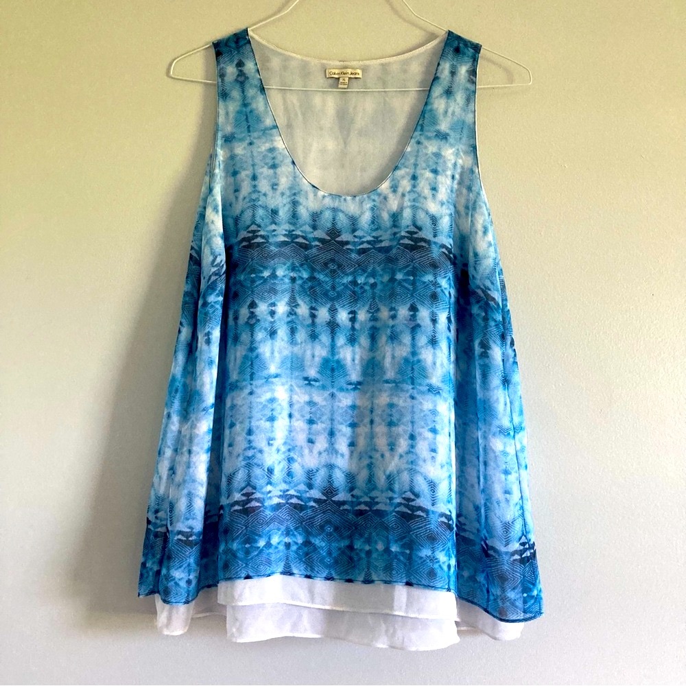 3/$35 CK JEANS tank top XL